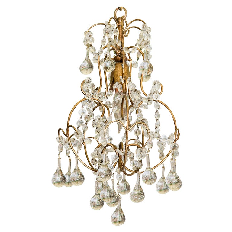 VINTAGE PETITE CHANDELIER