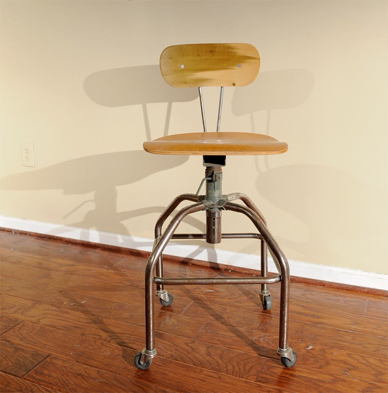 Industrial Drafting Chair