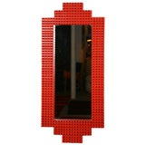 Zig Zag Lacquer Mirror