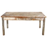 Vintage Industrial Metal Desk/Table