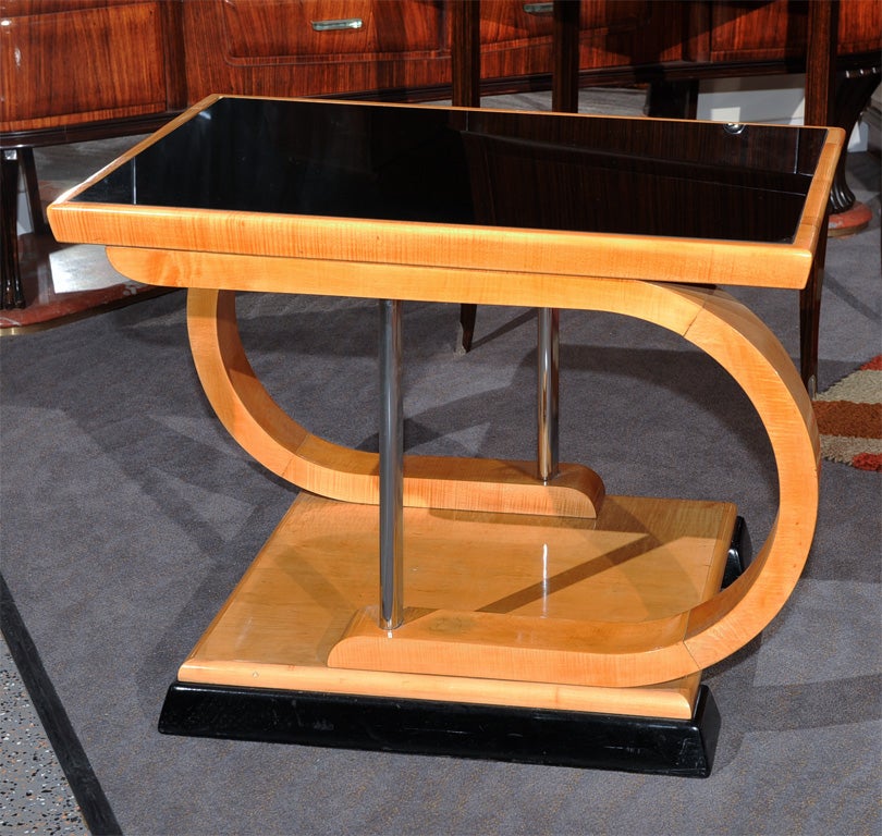 Mid-20th Century Unusual Art Deco Asymmetrical coffee table