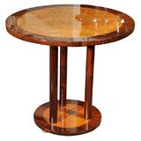 Classic Art Deco Two-Tone Side Table