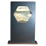 Chinese mounted marble "dream stone" plaque