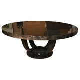 Karl Springer Goatskin Dining Table Karl Springer Goatskin Dining Table