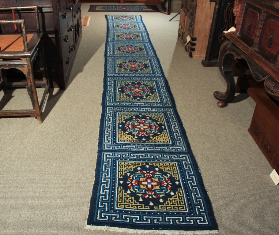 Tibetan Monastic Wool Runner Carpet