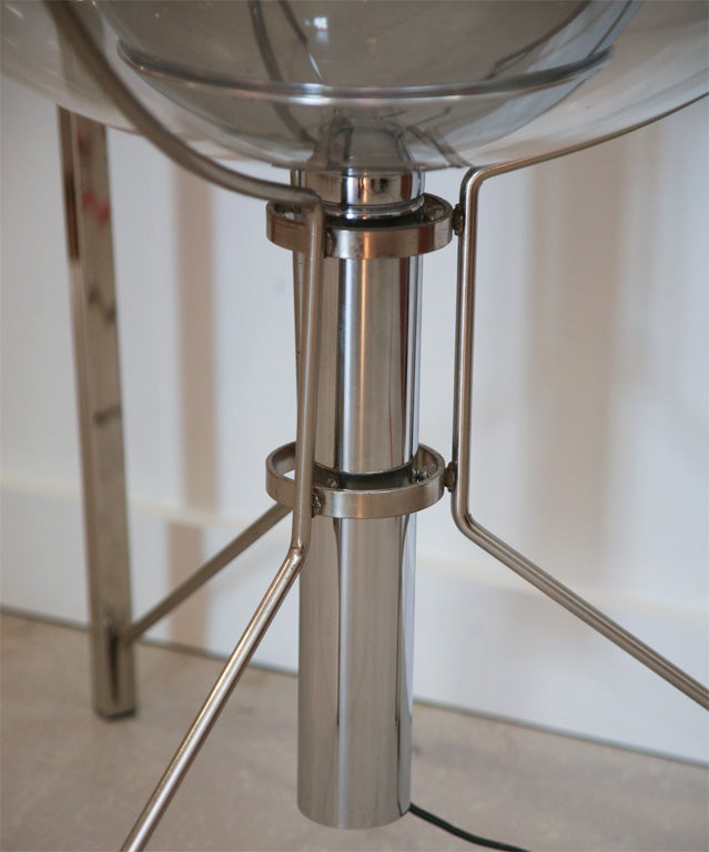 Mid-20th Century Fiber Optic Globe Sculpture
