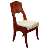 Russian Mahogany Side Chair, Circa 1820 Russian Mahogany Side Chair, Circa 1820