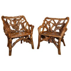 Chinese Root Chairs
