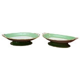 Pair of Early 19th Century English Davenport Dessert Dishes