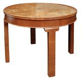Beautiful Round Burl Walnut