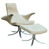Seagull Chair and Ottoman
