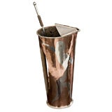 Mixed Metal Cocktail Pitcher with Stirrer by Los Castillo