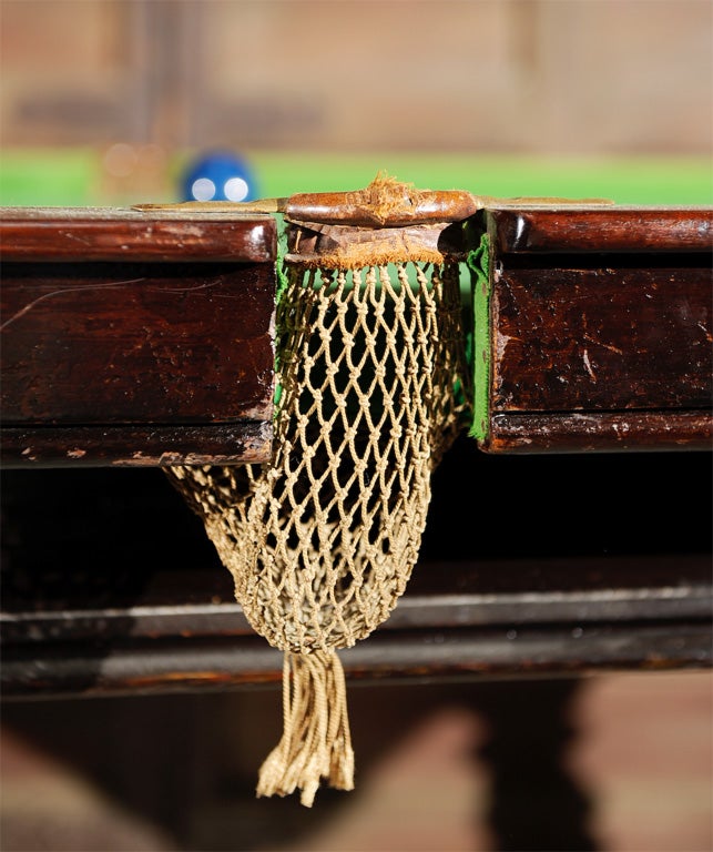 Wood English Snooker Table