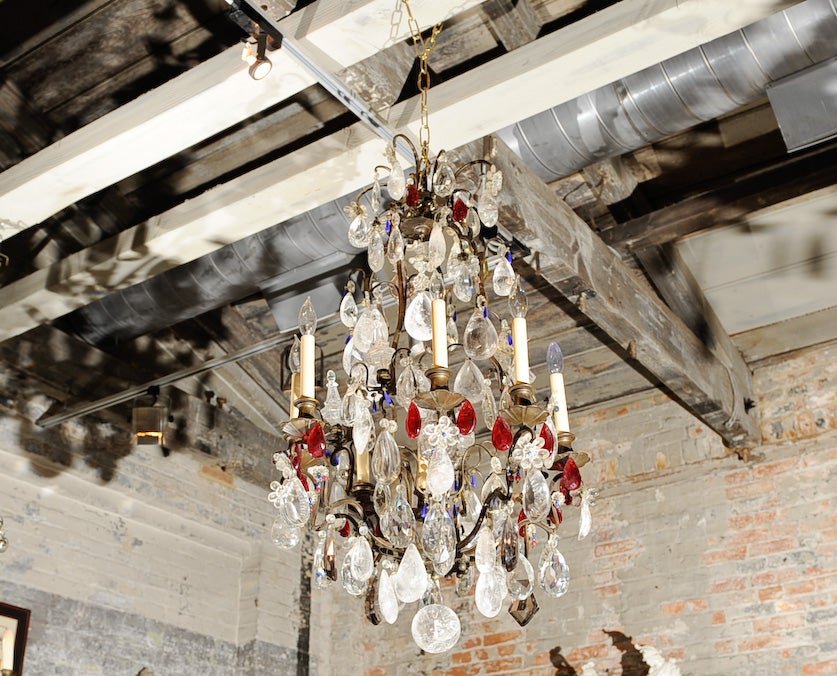 Italian Iron Chandelier