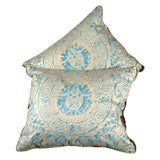 Vintage Fortuny Fabric Pillows