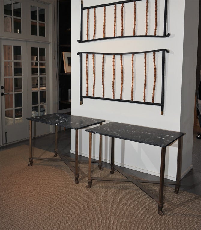 Pair of Swedish Consoles