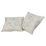 19th Century Fabric Pillows