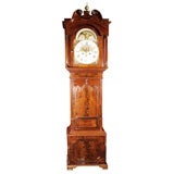 Antique Masonic-Face Tall Case Clock