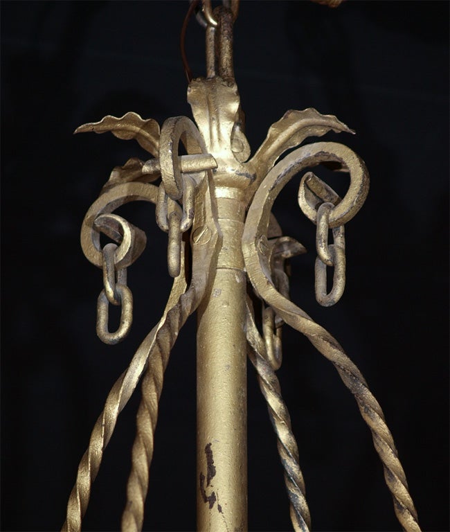 French Neo-Gothic Chandelier