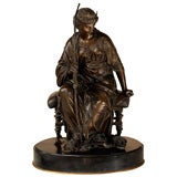 Large Bronze Statue of Diana w/ exquisite detail, T.O.C.