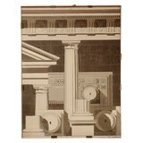 French architectural study of columns. c.1958