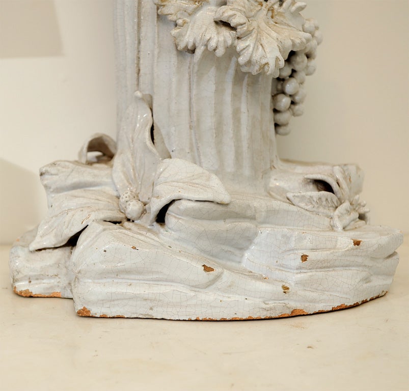 Spectacular Italian Ceramic Stove, very ornamental, T.O.C. at 1stDibs