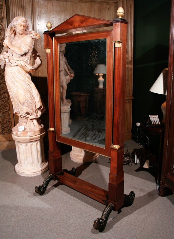 Belgian Empire Dressing Mirror