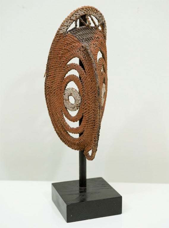 Tribal Yam Mask on Stand