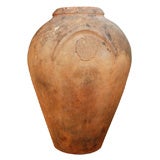 A Large Terracotta Oil Jar of Amphora-Form