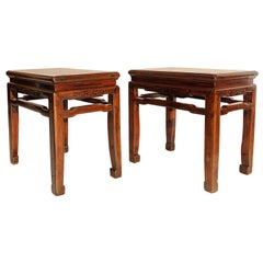 Pair of Low Tables / Coffeetable