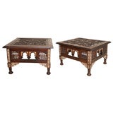Unique  20th Century two squares Tables From  Morocco
