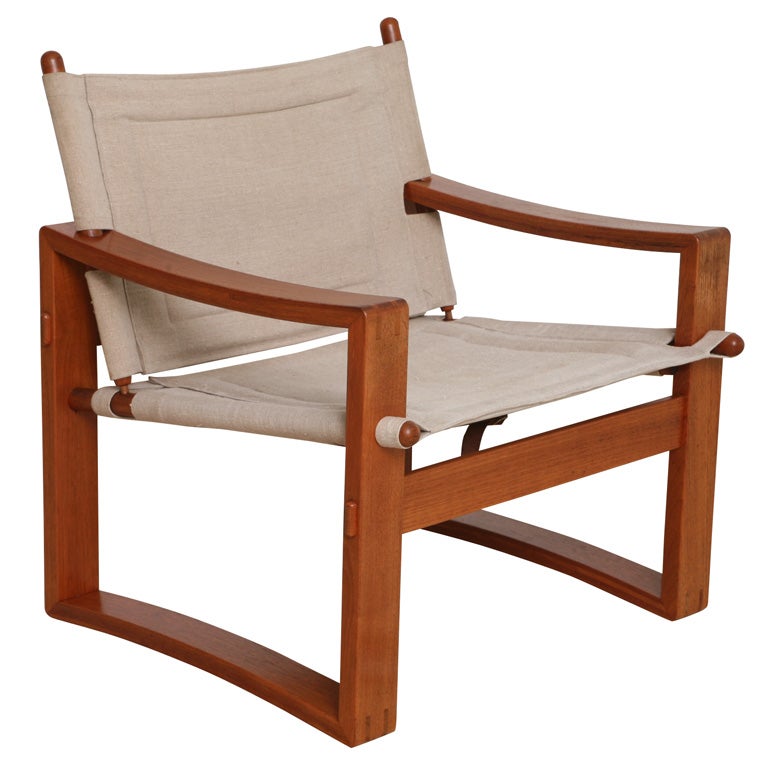 Danish Teak Sling Chair
