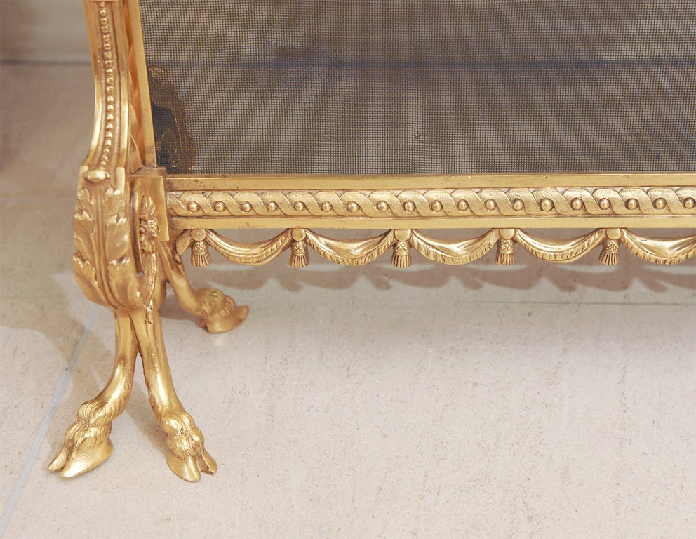 First quality 19th Century Empire Firescreen 1