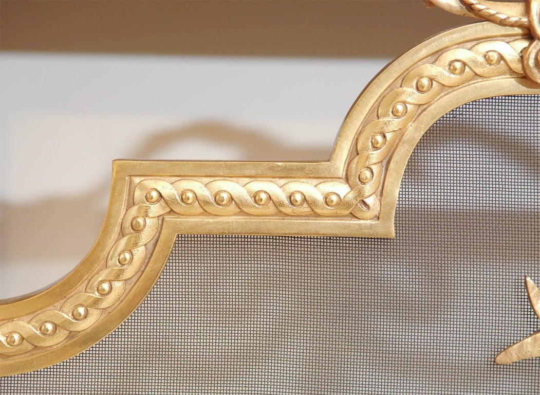 First quality 19th Century Empire Firescreen 4