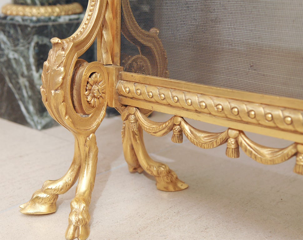 First quality 19th Century Empire Firescreen 5