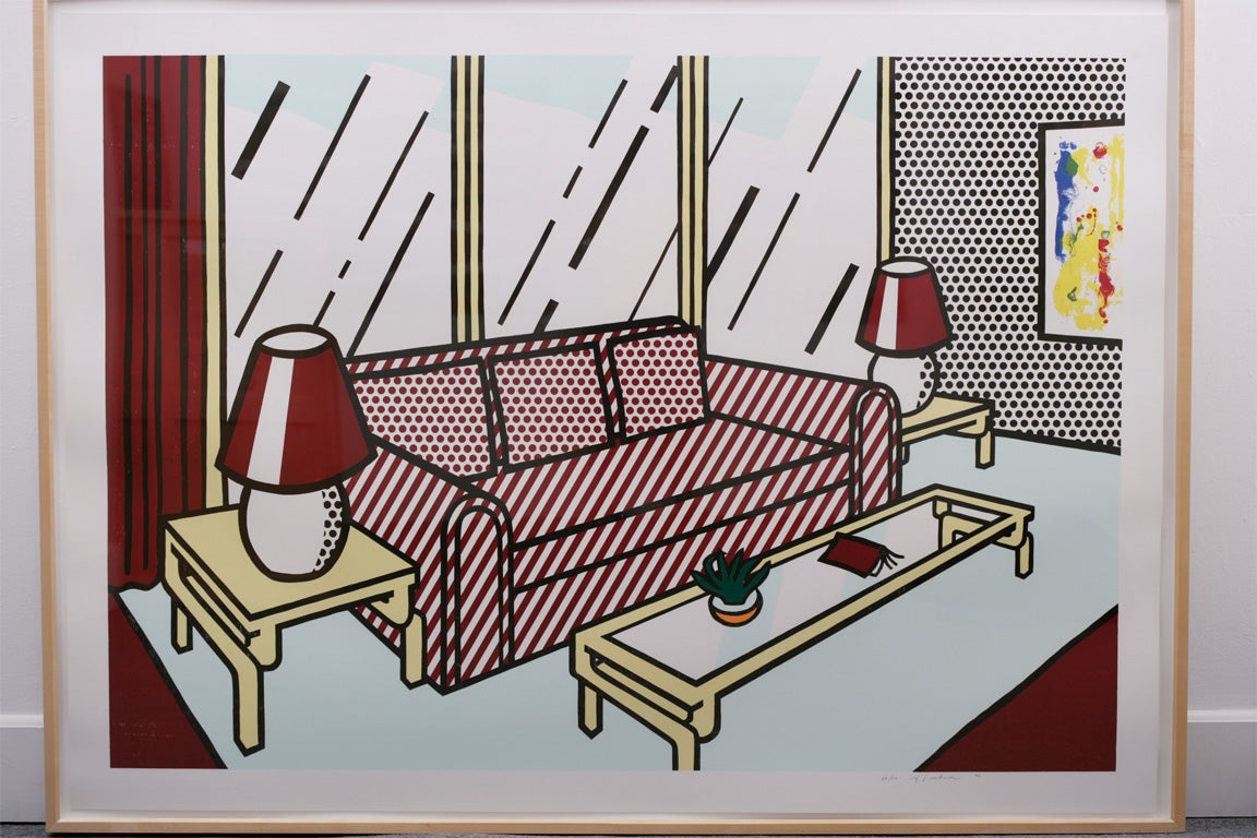 Red Lamps, Roy Lichtenstein