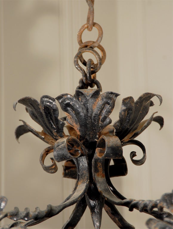 Hand-forged Iron Italian Lantern