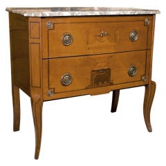 Italian Neoclassical Marquetry Commode