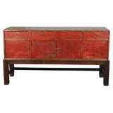 Antique Elm Console