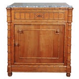 Antique Faux Bamboo Commode