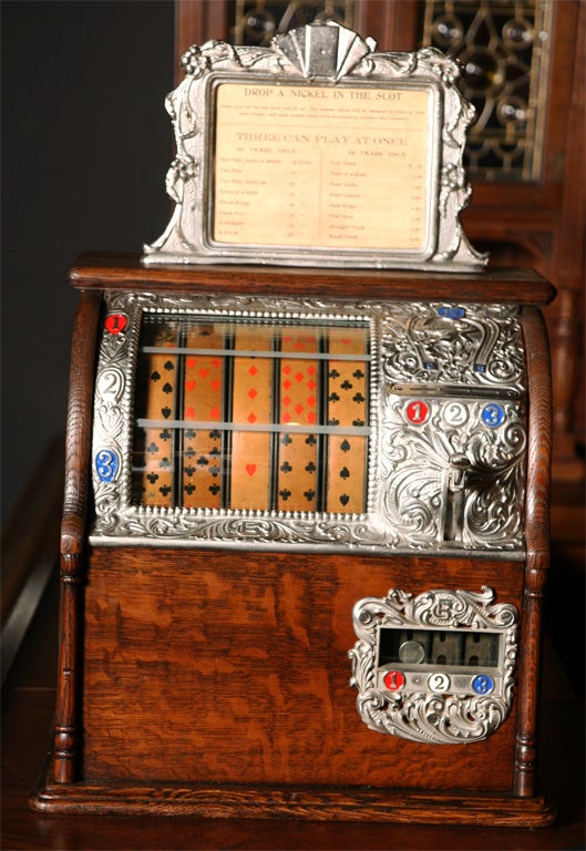 The Caille brothers Jockey slot machine or trade stimulator