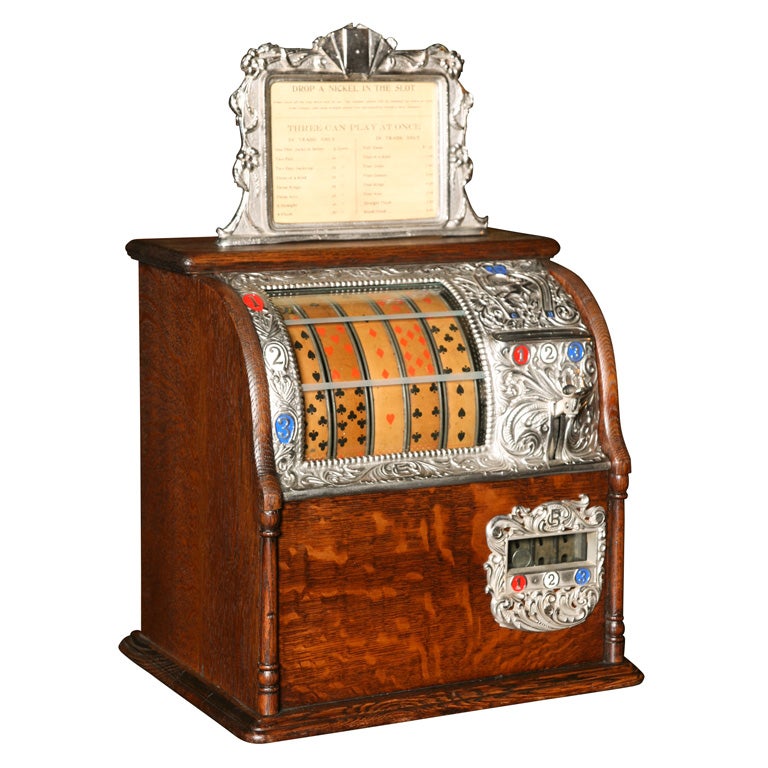 The Caille brothers Jockey slot machine or trade stimulator For Sale