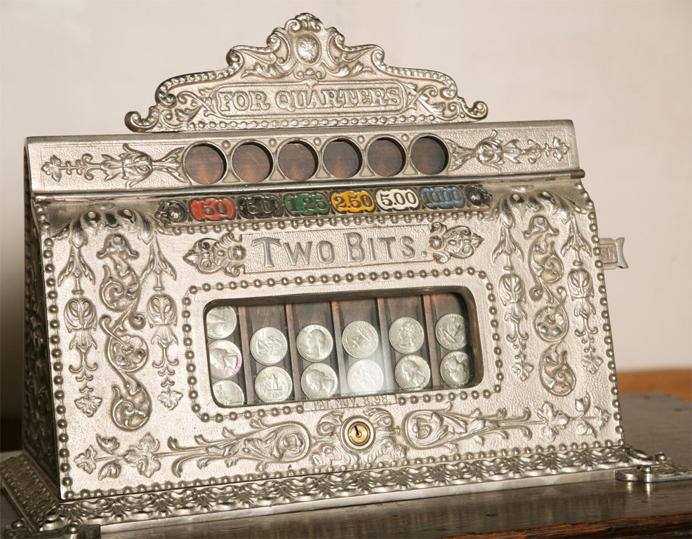 American A rare Mills Double Dewey slot machine For Sale