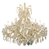 Beautiful Pair Of Maria Theresa Style Chandeliers