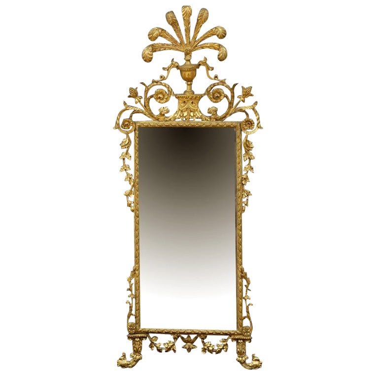 Early 19th Century Italian Gilt Mirror For Sale