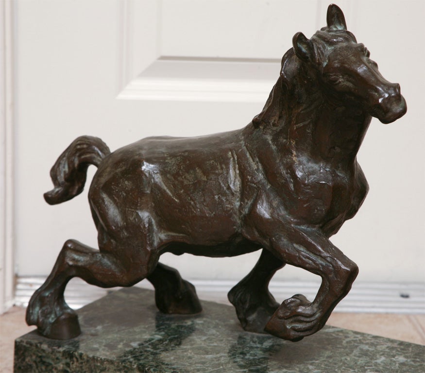 Bronze Clydesdale Horses 2