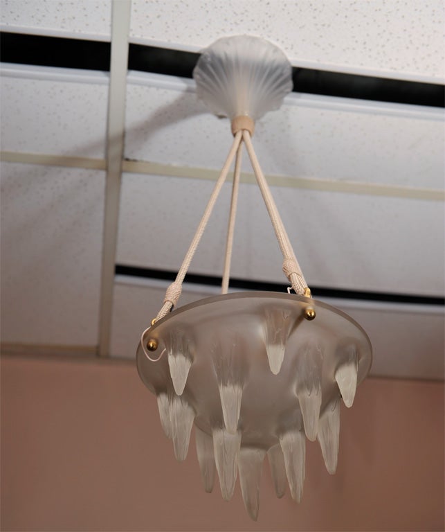 Rene Lalique Chandelier 