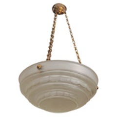 Art Deco Chandelier by Sabino 12