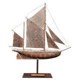 Antique Sailing Ship Weathervane