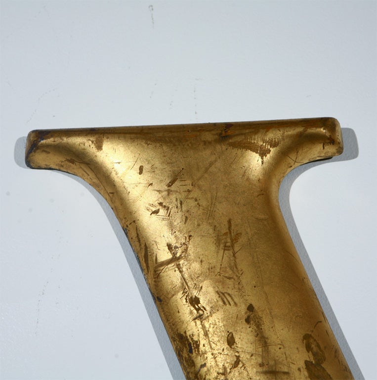 19th Century 19THC ORIGINAL GIDED  CAST IRON 